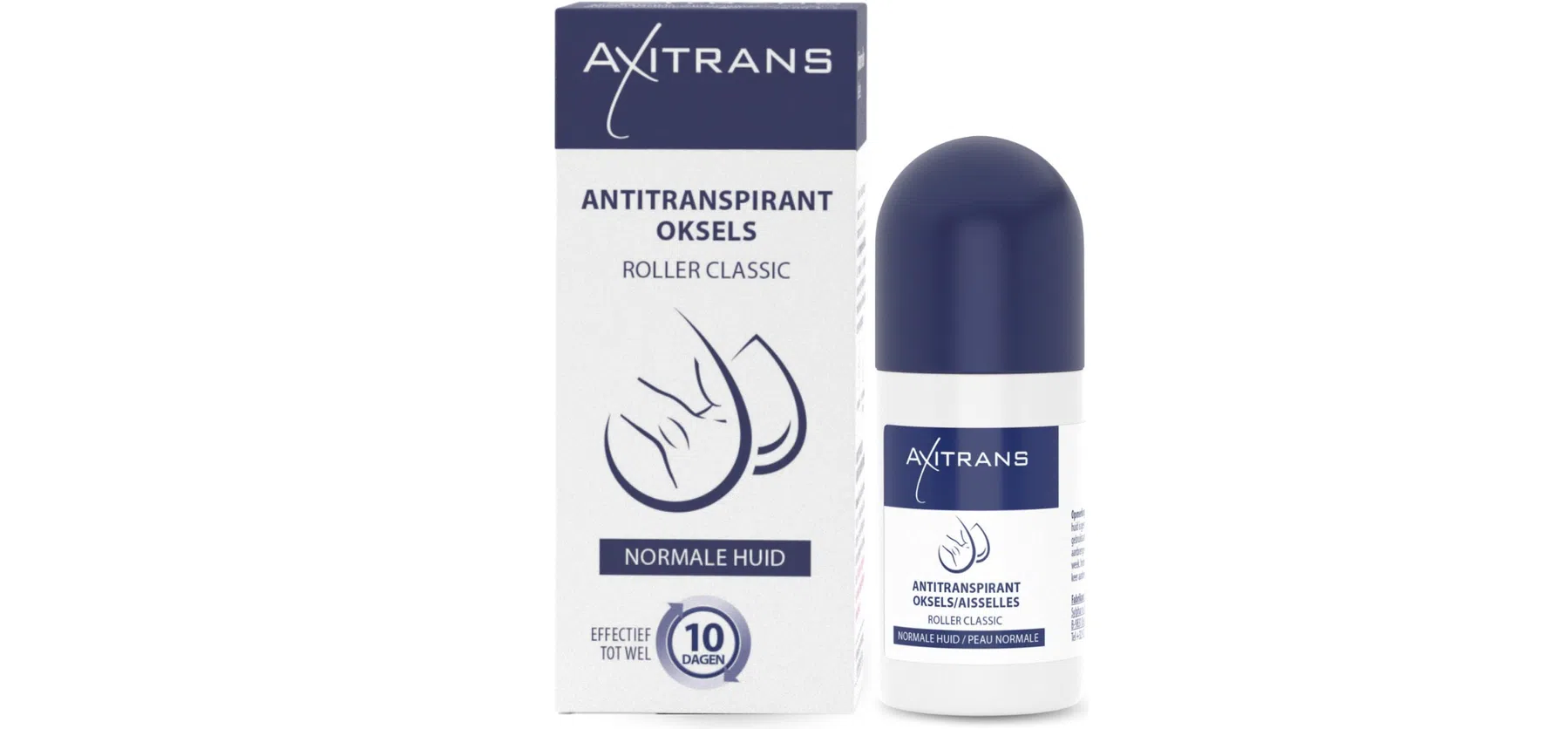 Axitrans Roller: Antitranspirant roller voor mannen en vrouwen